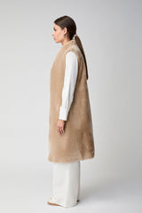 Carmen Vest Camelbruin