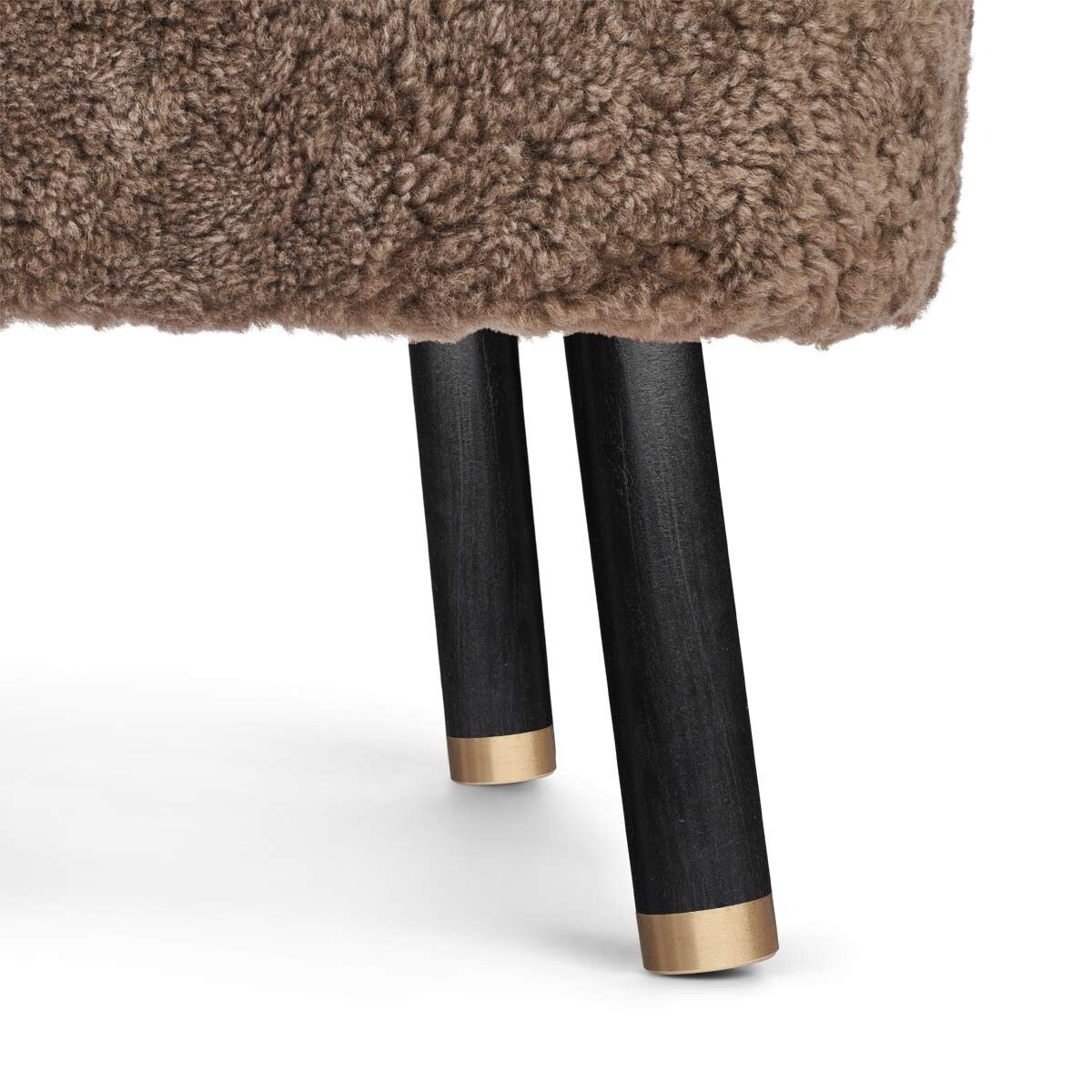 Emil Loungestoel | Kortharige Schapenvacht Taupe