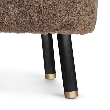 Emil Loungestoel | Kortharige Schapenvacht Taupe