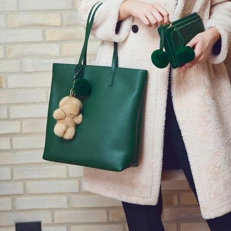 Kleine Panda Sleutelhanger Zwart