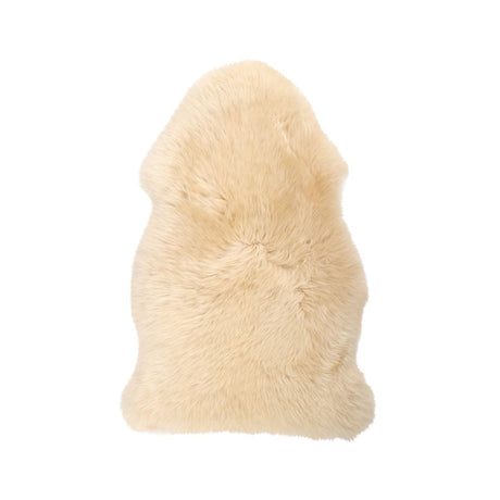 Merino Schapenvacht | Nieuw-Zeeland | Gekleurd | Langharig | 90 cm Champagne