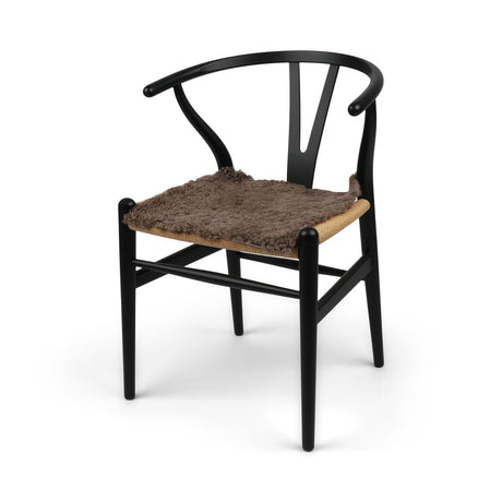 Schapenvacht Stoel Cover | Kortharig | 40x40 cm