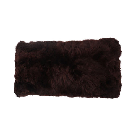 Alpaca Bontkussen | Dubbelzijdig | Kortharig Chocolade