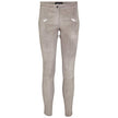 Jasmin Suede Legging Licht Grijs