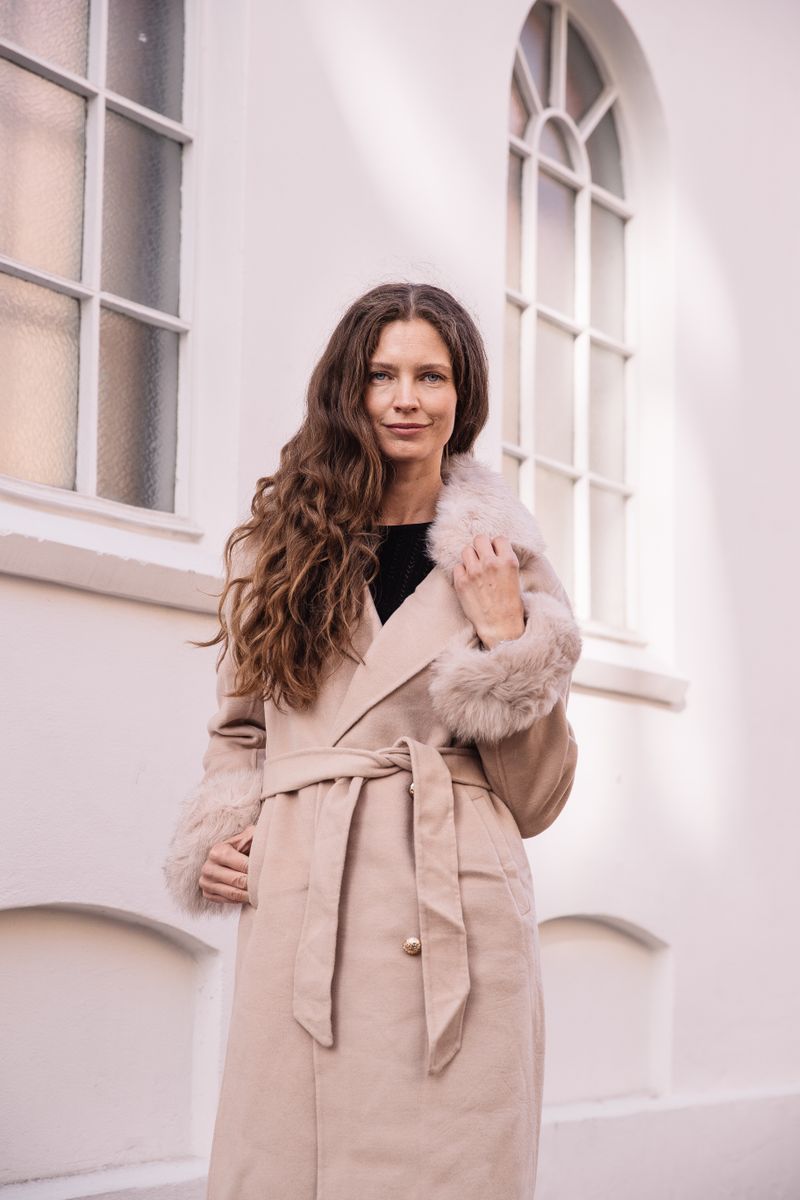 Othilia Jas Beige