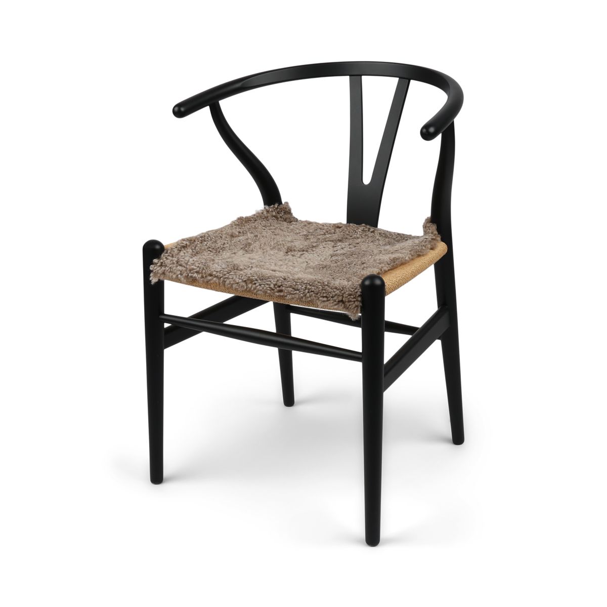 Schapenvacht Stoel Cover | Kortharig | 40x40 cm Sahara