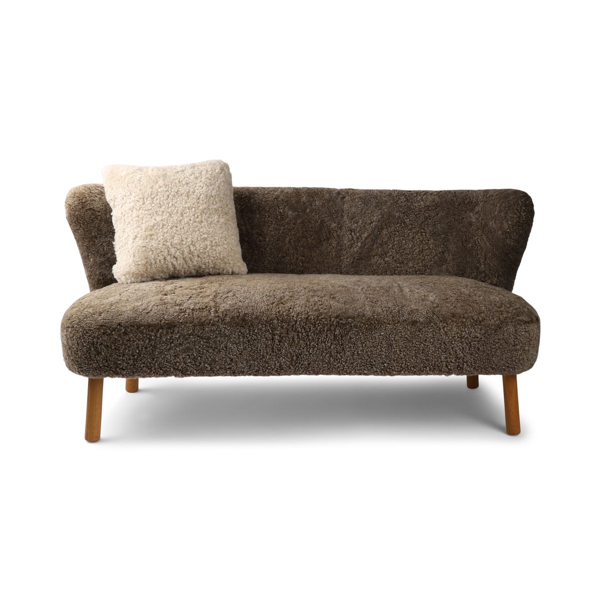 Emanuel Bank 2- zitter Taupe