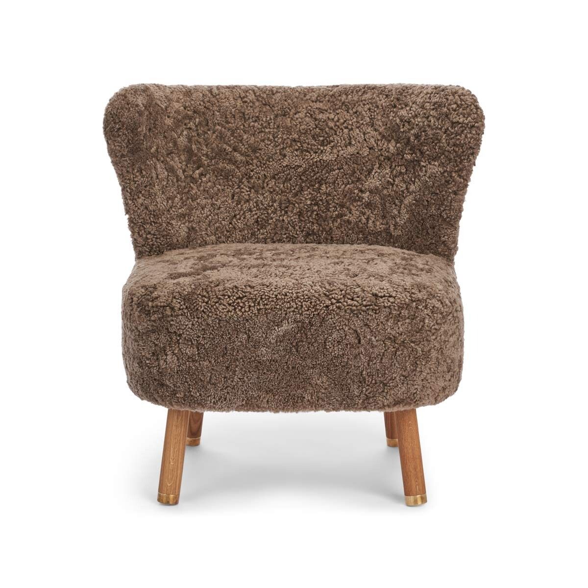 Emil Loungestoel | Kortharige Schapenvacht Taupe