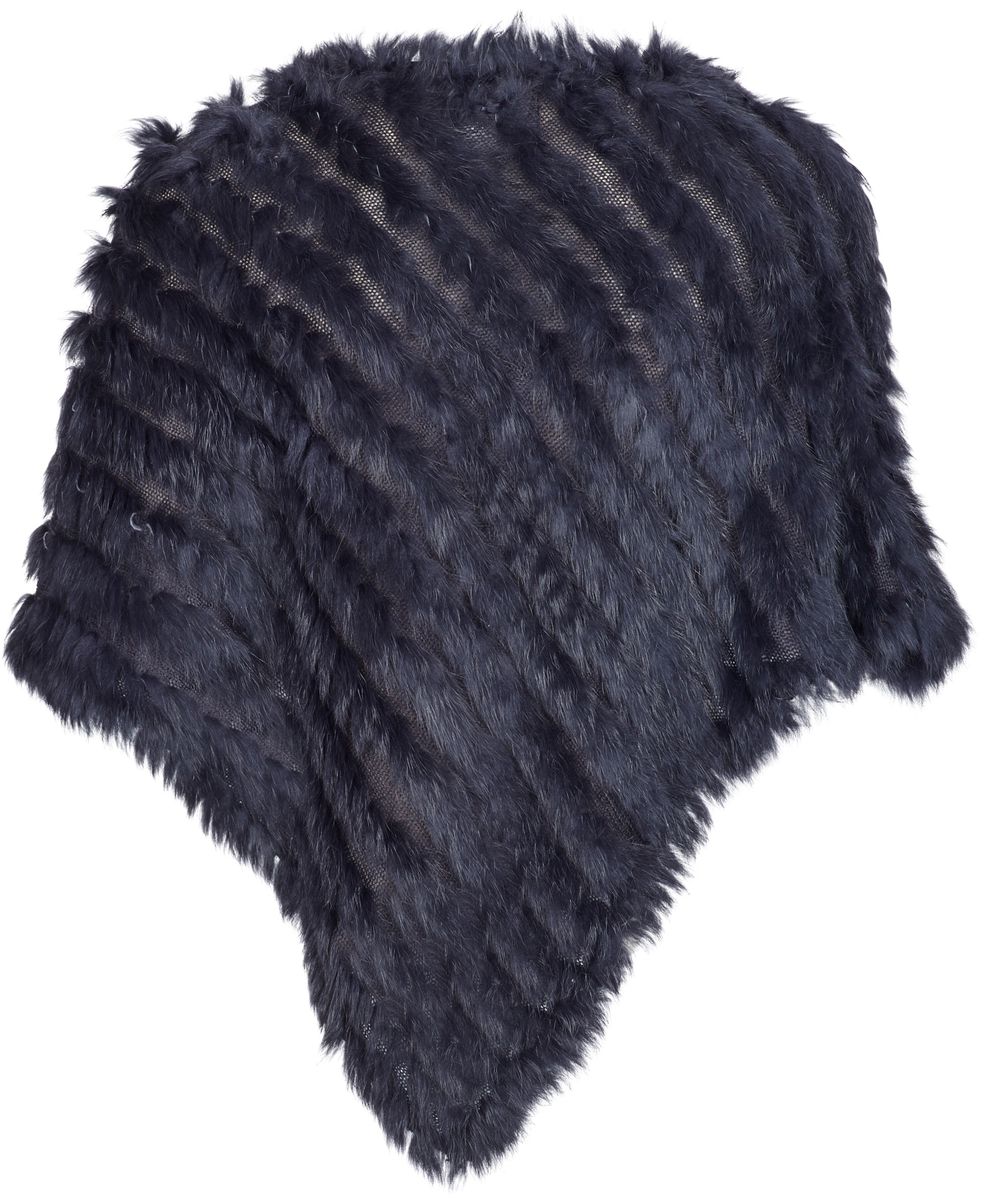 Molly Poncho Middernacht Blauw
