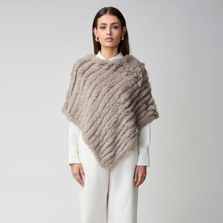 Molly Poncho Zwart