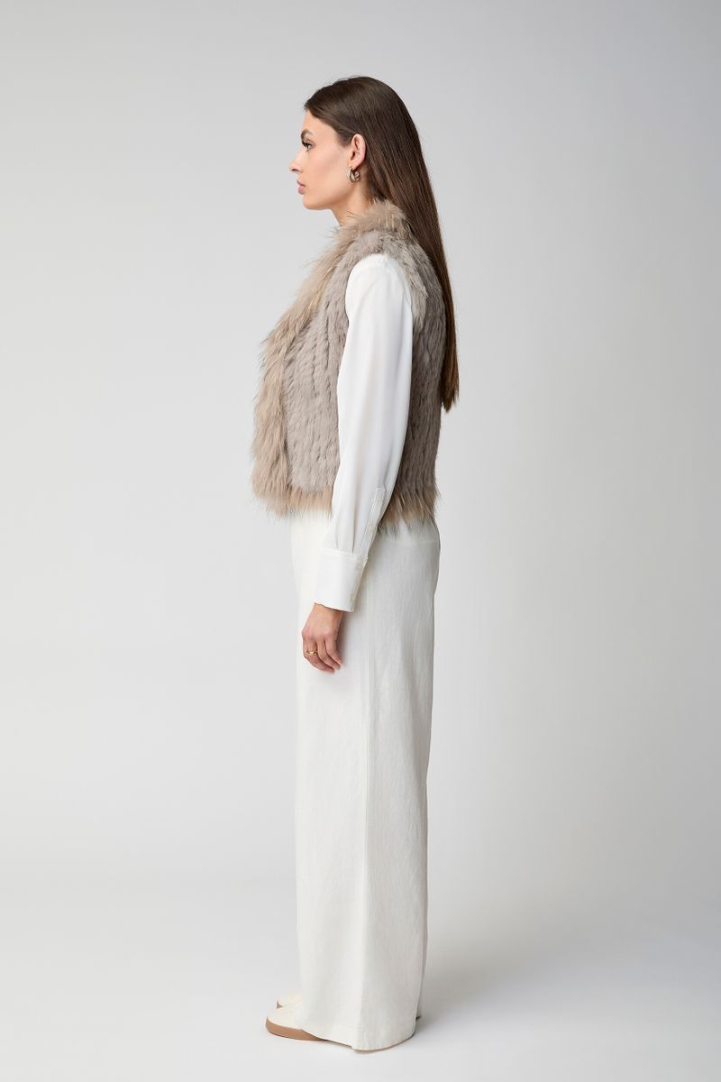 Anna Vest Taupe