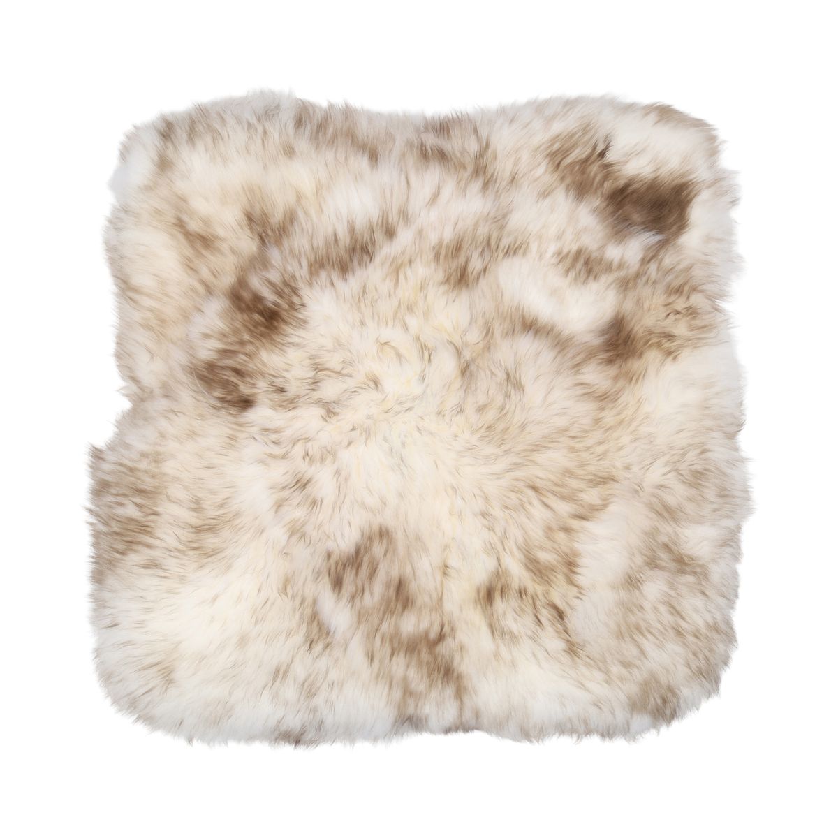 Stoel Cover | Met Backing | Langharig | Nieuw- Zeeland | 40x40m cm Wolf Tip