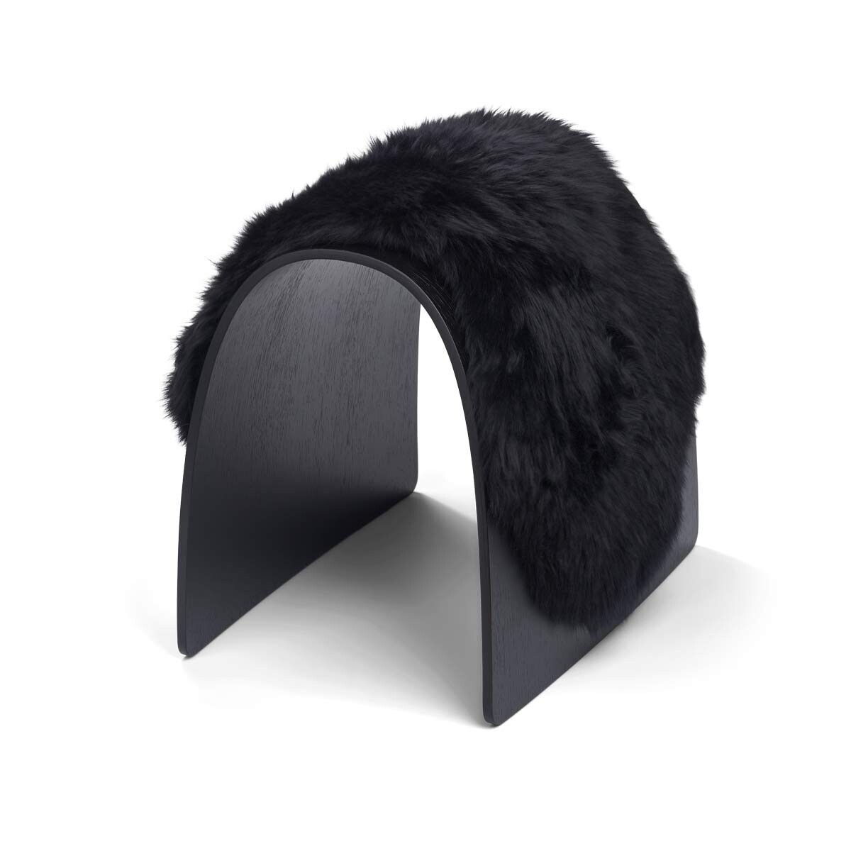 Schapen Kruk Cover | Lange Wol Zwart