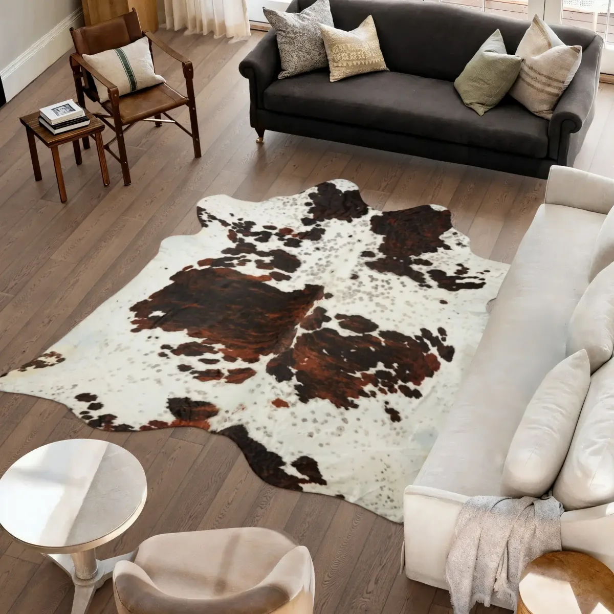 Koeienhuid Vloerkleed | Exotisch Tricolor | 4,5 m²