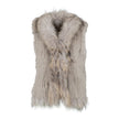 Anna Vest Eenvoudig Taupe