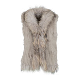 Anna Vest Eenvoudig Taupe