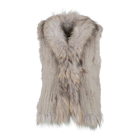 Anna Vest Eenvoudig Taupe