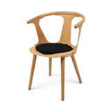 Schapenvacht Stoel Cover | Kortharig | Ø34 cm