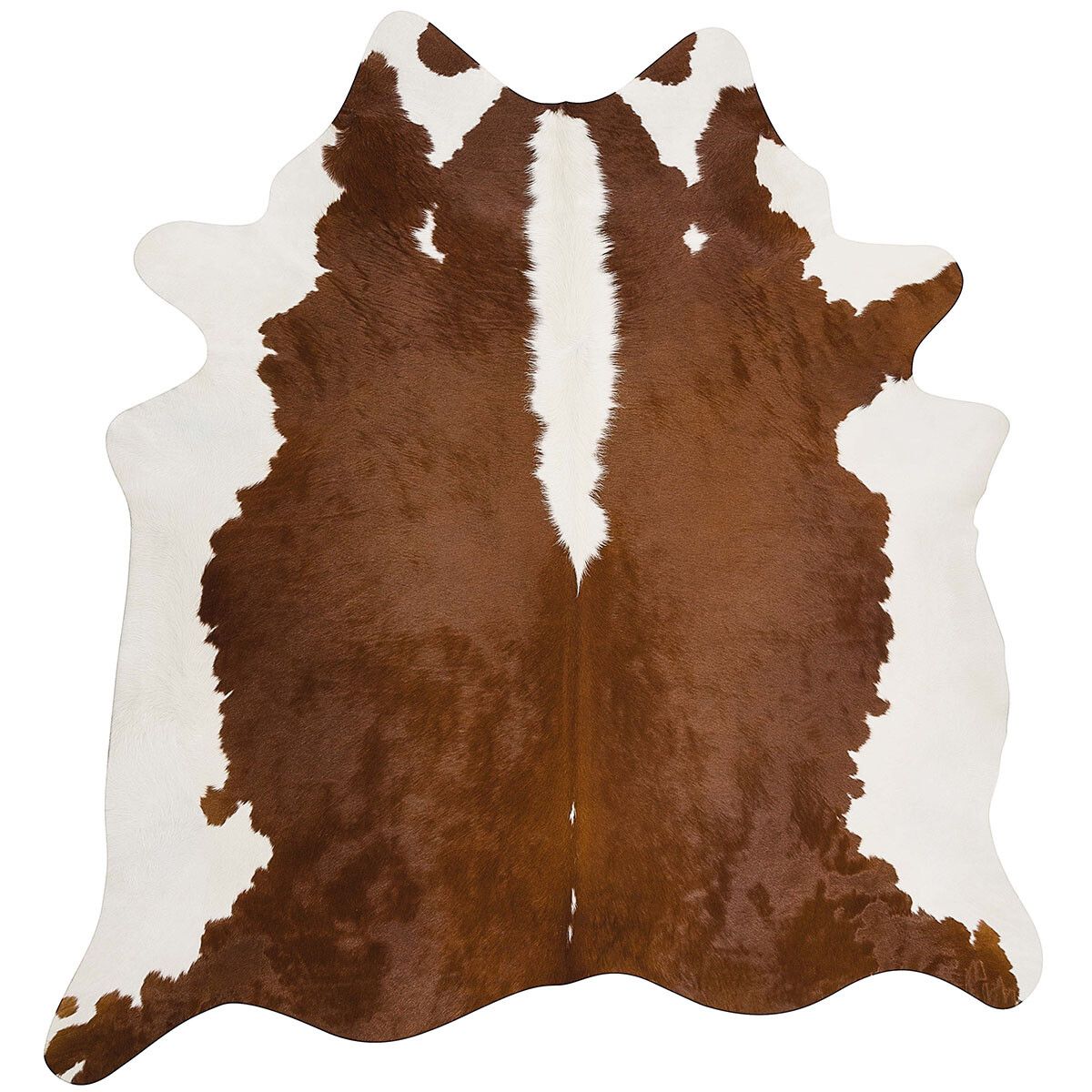 Natuurlijke premium koeienhuiden | XXL-maat | Brazilië Bruin/Wit