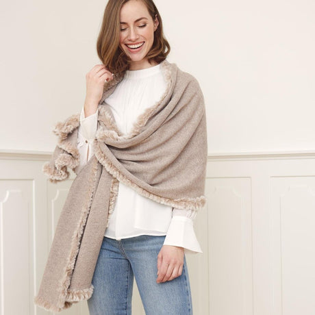 Scarlet Sjaal Zwart/Zwart