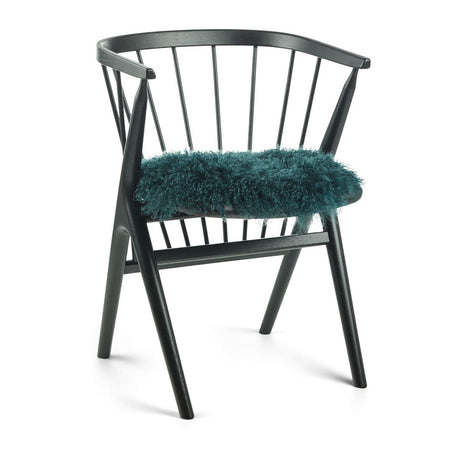 Curly Schapenvacht Stoel Cover | Ø38 cm Kaspisch