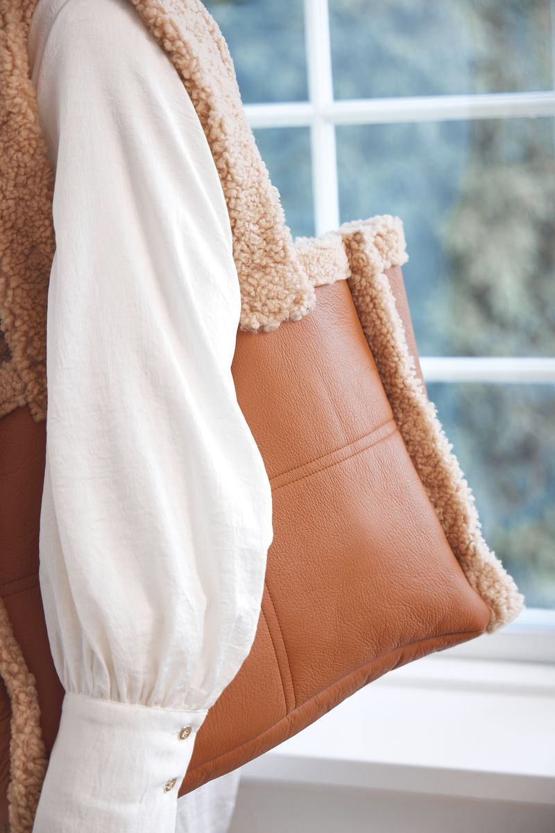 Rosaline Shopper Camelbruin
