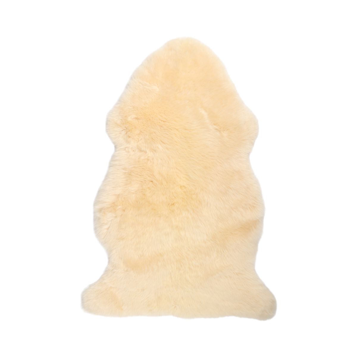 Merino Schapenvacht | Nieuw-Zeeland | Gekleurd | Langharig | 90 cm Vanilla