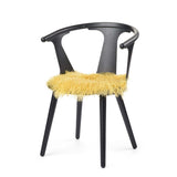 Curly Schapenvacht Stoel Cover | Ø38 cm Citroen