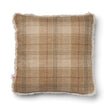 Eenzijdig Schapenvacht Kussen | KW | 52x52 cm Zand-Beige/Parel