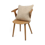 Schapenvacht Kussen | Kortharig | Nieuw- Zeeland | 50x50 cm Maanlicht