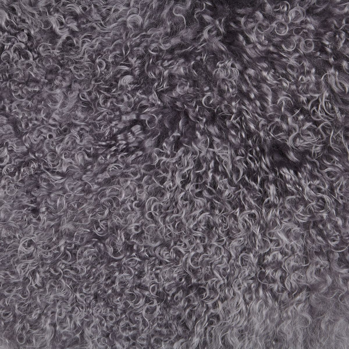 Schommel Stoel Cover | Tibetaanse schapenvacht Staal Grijs