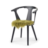 Curly Schapenvacht Stoel Cover | Ø38 cm Boomtop