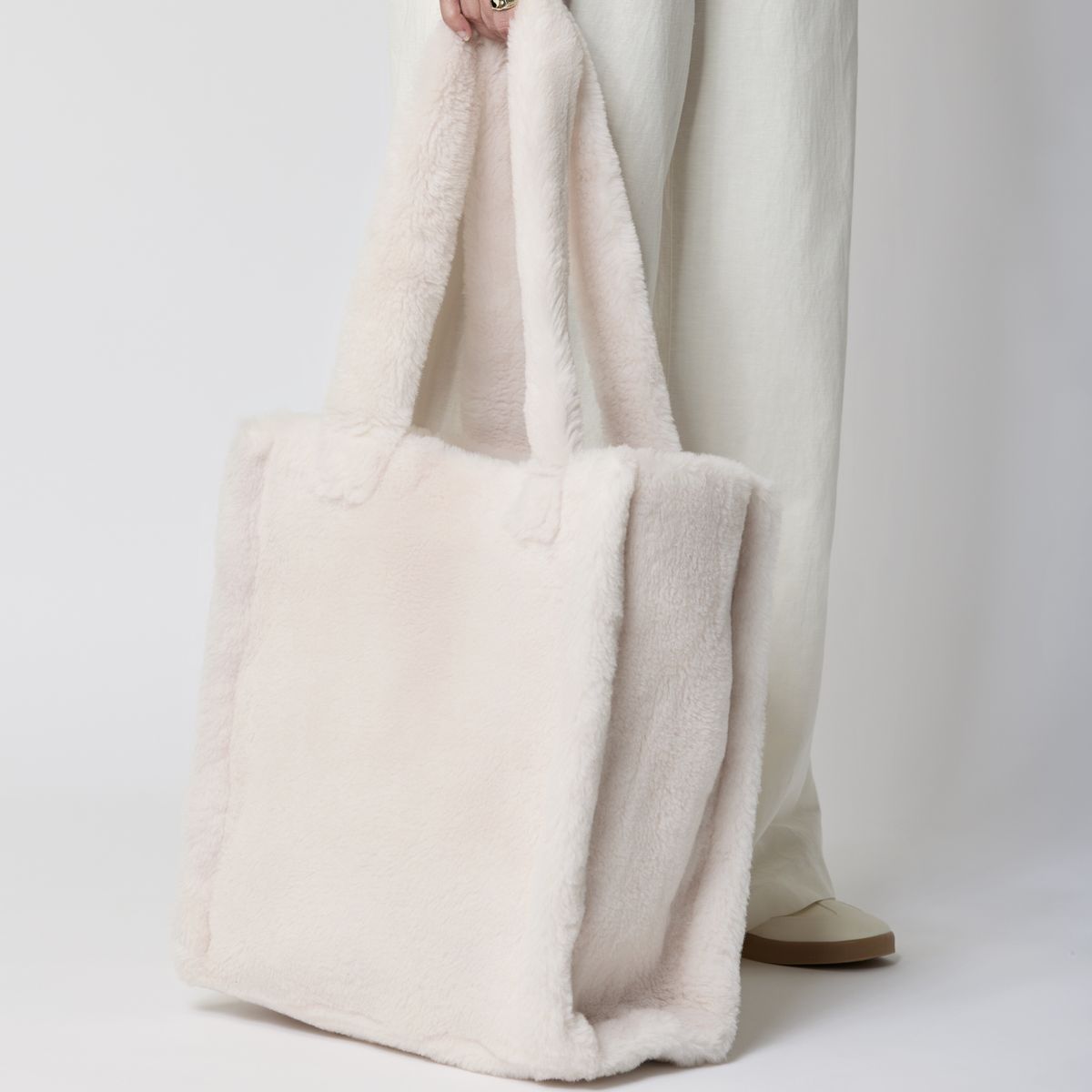 Maxi Glory Shopper Leer Bruin
