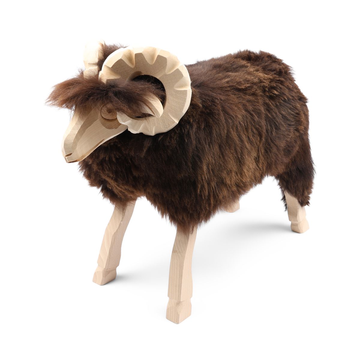 Alpenschaap Sculptuur