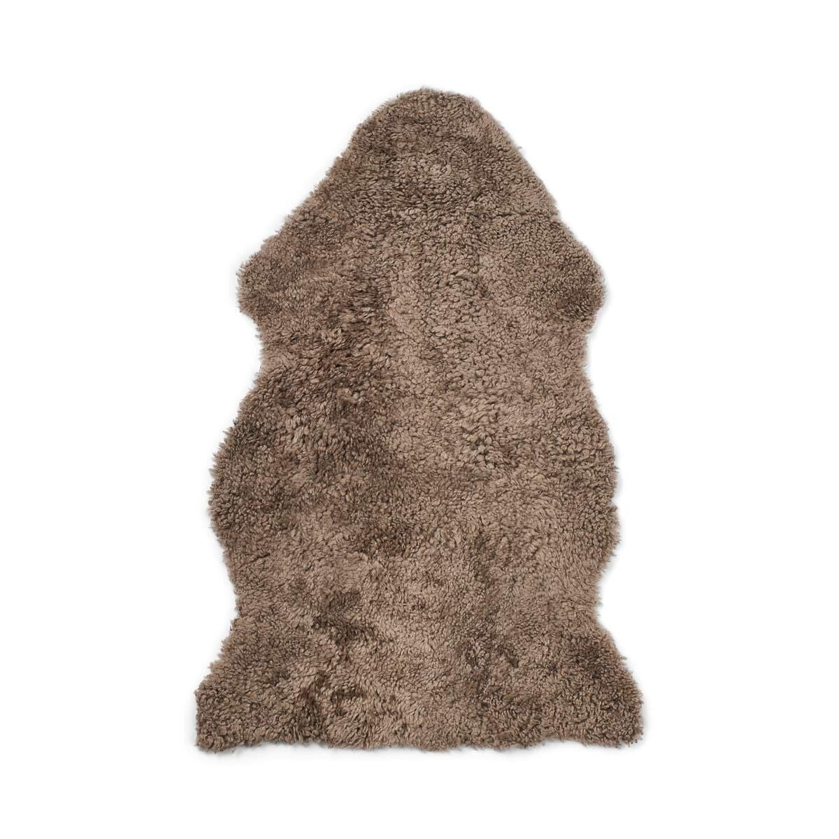 Merino Schapenvacht | Kortharig | Ca. 85x60 cm Taupe