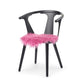 Curly Schapenvacht Stoel Cover | Ø38 cm Malaga Roze