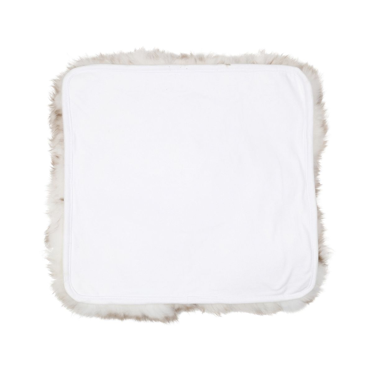 Stoel Cover | Met Backing | Langharig | Nieuw- Zeeland | 40x40m cm Wolf Tip