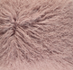 Schommel Stoel Cover | Tibetaanse schapenvacht Roze