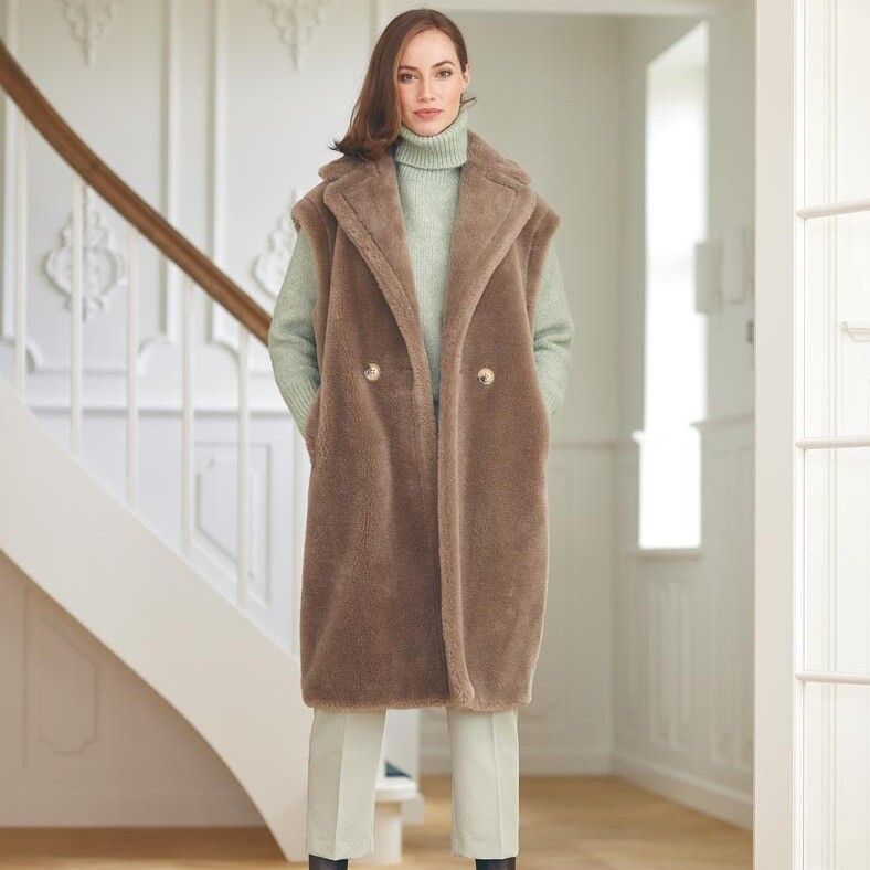 Courtney Vest Mint Groen
