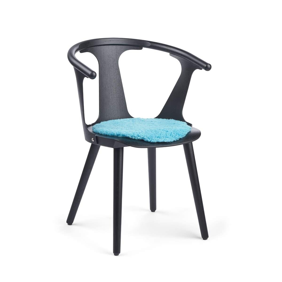 Kortharige Schapenvacht Stoel Cover | Ø38 cm