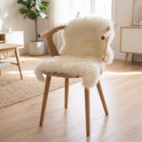 Nieuw-Zeelandse schapenvacht | 70+ cm Ivoor