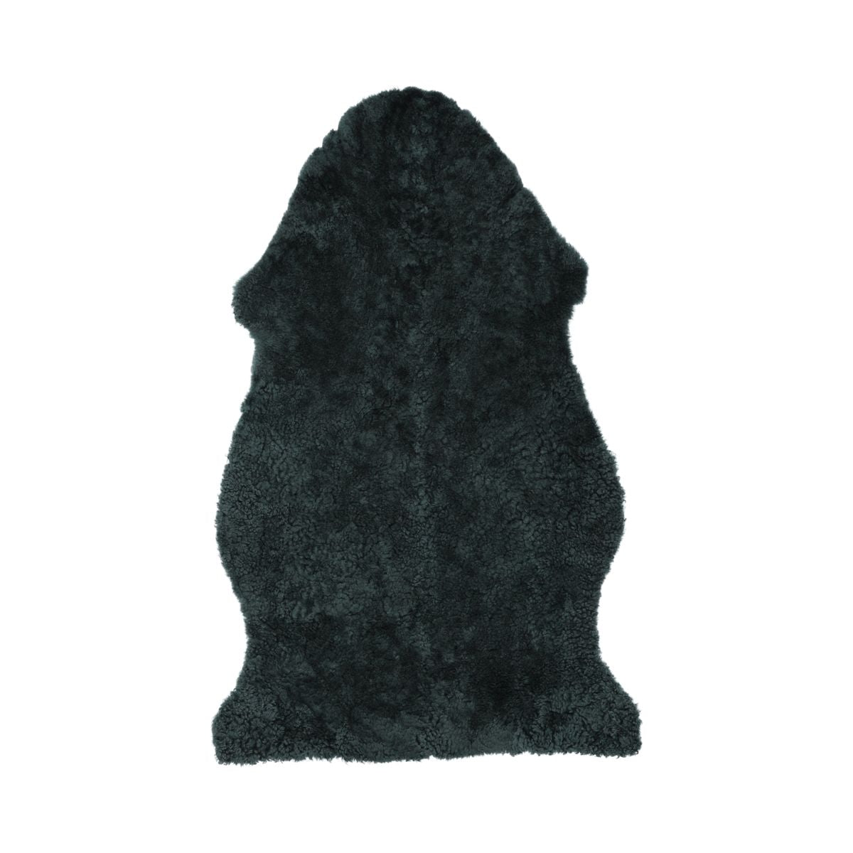 Premium | Nieuw- Zeelandse schapenvacht | Kortharig | 90 cm Blauw/Grijs
