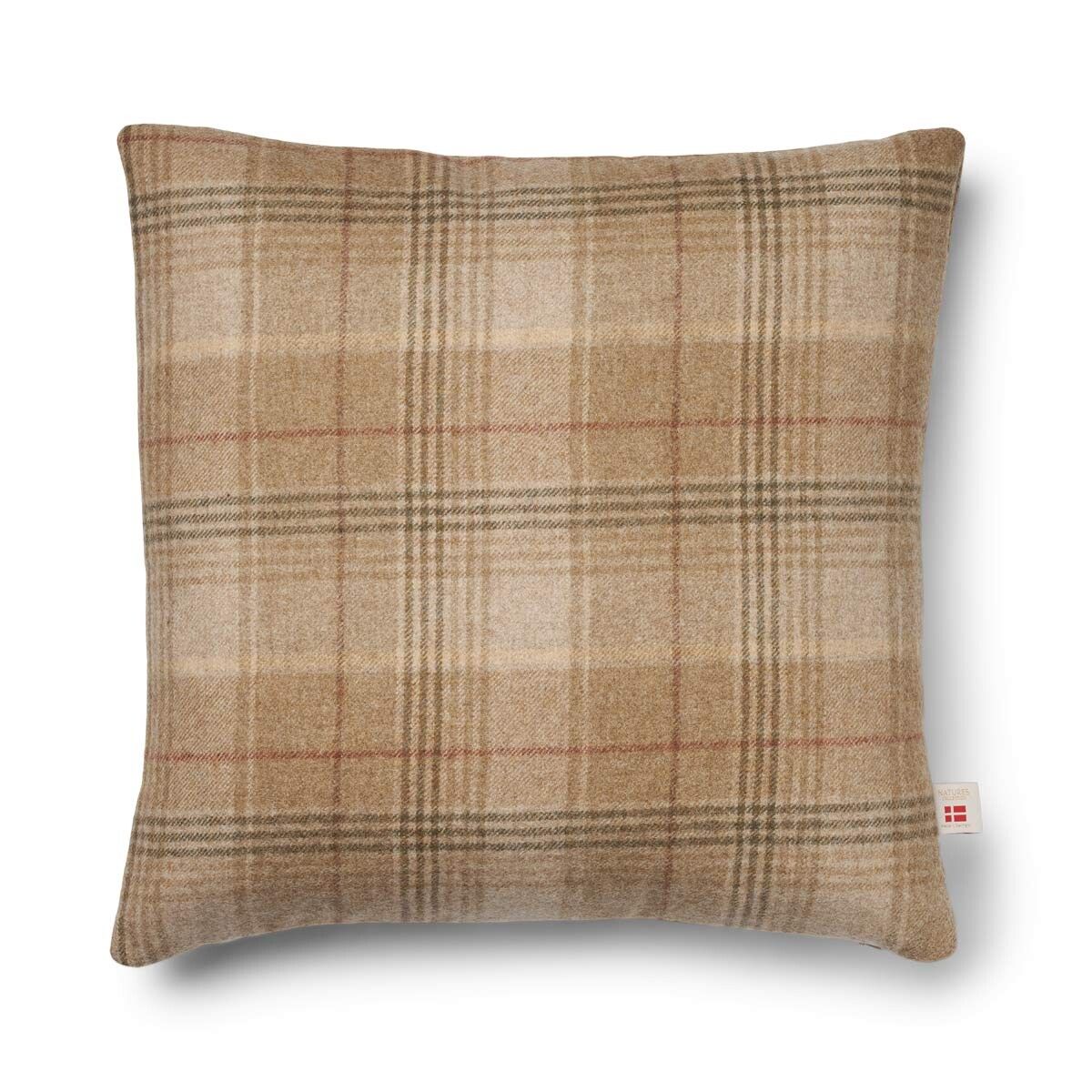 Dubbelzijdig Wollen Kussen | 52x52 cm | 34x52 cm Sand-Beige