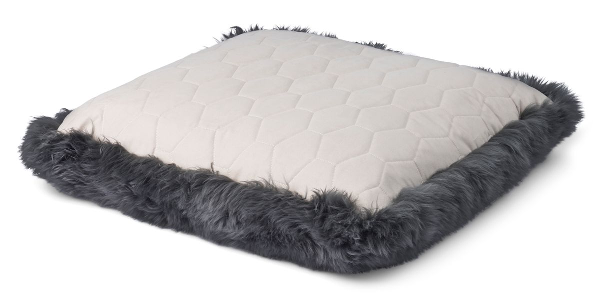 Maxi Float kussen | LW | 90x90 cm Staal Grijs