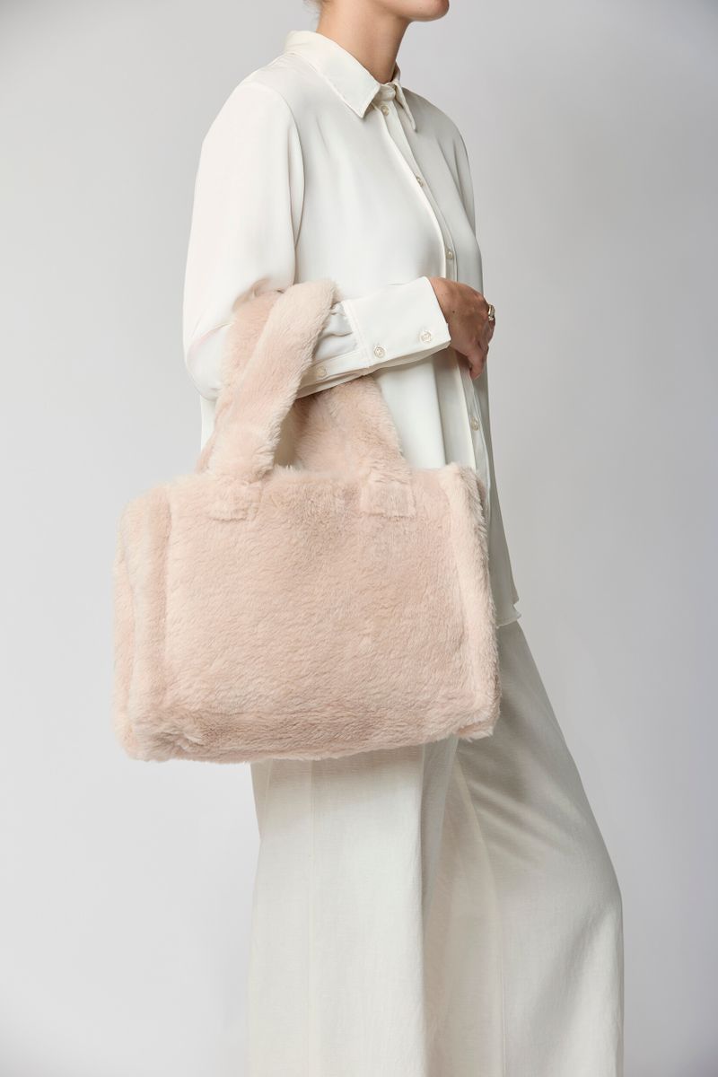 Mini Glory Shopper Beige