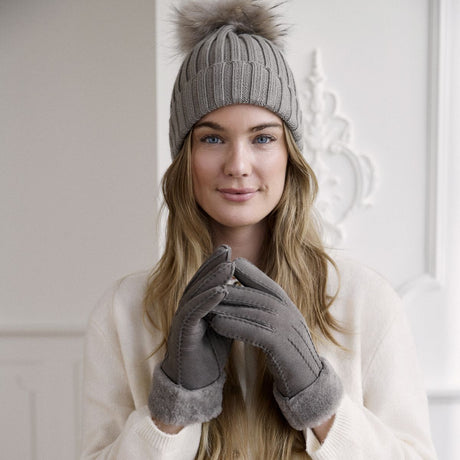 Kila Handschoenen | Suede Zwart