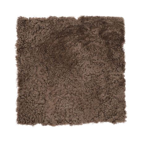 Schapenvacht Stoel Cover | Kortharig | 40x40 cm Paddestoel