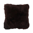 Alpaca Bontkussen | Dubbelzijdig | Kortharig Chocolade