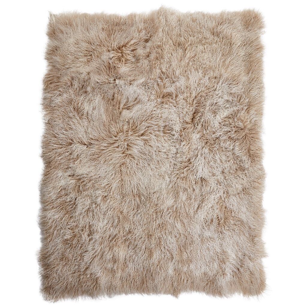 Plaid van Curly Schapenvacht | 140x180 cm