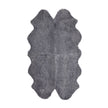 Premium | Nieuw- Zeelandse schapenvacht | Kortharig | Kleed 180x110 cm Lichtgrijs snow top